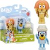 BLUEY rozprávkové figúrky Blue a Indy Zábava na lekára