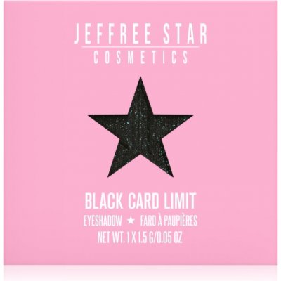 Jeffree Star Cosmetics Artistry Single očné tiene Black Card Limit 1,5 g
