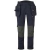 PORTWEST Kalhoty EV440, strečové, do pasu POR-EV440NVT36 Navy 36 Prodložené na výšku 183 cm
