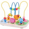 Bigjigs Baby Dřevěný motorický labyrint louka
