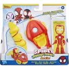 Hasbro Spiderman SPIDEY AND HIS AMAZING FRIENDS Iron Man a vozidlo