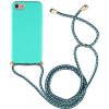 VSETKONAMOBIL 24364 ROPE Kryt so šnúrkou Apple iPhone 7 / iPhone 8 / iPhone SE 2022 / 2020 zelený