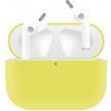 Silikónové puzdro Solid case žlté – Apple AirPods Pro
