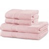 Svetloružové froté bavlnené uteráky a osušky v súprave 4 ks Marina – DecoKing