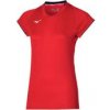 Mizuno Core Short Sleeve Tee W M, červená / čierna