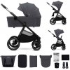 KINDERKRAFT Kočík kombinovaný Nea 2 2v1 Dark Grey