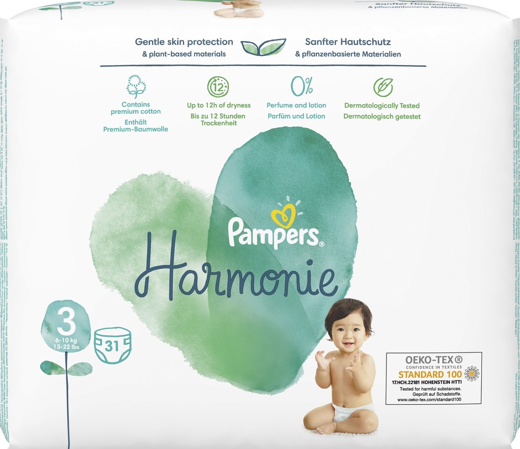 Pampers Harmonie 3 31 ks