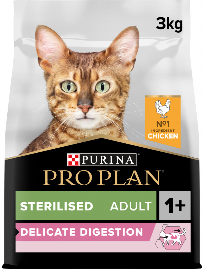 Pro Plan Cat Sterilised Delicate Digestion Chicken 3 kg