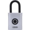 ABUS ABVS62581 visiaci zámok 50 mm strieborná zámok s odtlačkom prsta; ABVS62581