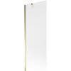 MEXEN/S - Next vaňová zástena FIX 70 x 150 cm, dekor, zlatá 895-070-000-00-30-50