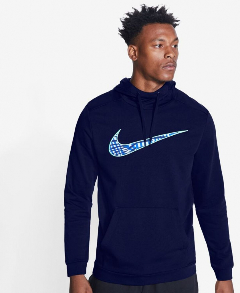 Nike Dry PO fleece PX Cnct 1.2 blue modrá