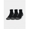 Ponožky Under Armour UA Performance Cotton 3p Qtr-BLK čierne (3 páry) Velikost: XL