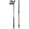 Nordic walking palice Leki TRAVELLER CARBON Čierna,Modrá,Sivá