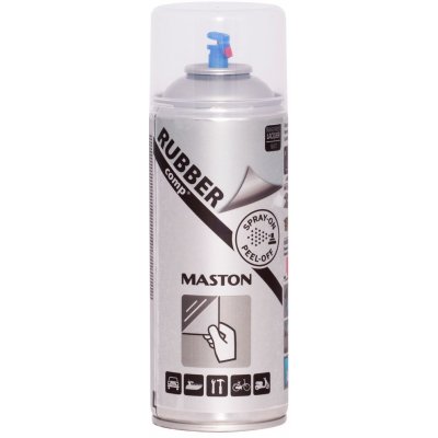 MASTON RUBBERcomp - tekutá /odstrániteľná/ guma v spreji - transparentný  matný - 400 ml od 10,98 € - Heureka.sk