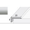 Effector Schodový profil A46 STRIEBRO 2,7m - kus