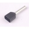 KR015012x2 BK Izolovaná manžeta 2x 1,5mm2x12 100ks
