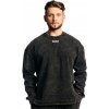 Pánska mikina GymBeam Aura Jumper Washed Black S