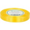 Stuha saténová žltá 1,2 cm/32 m - R161-03
