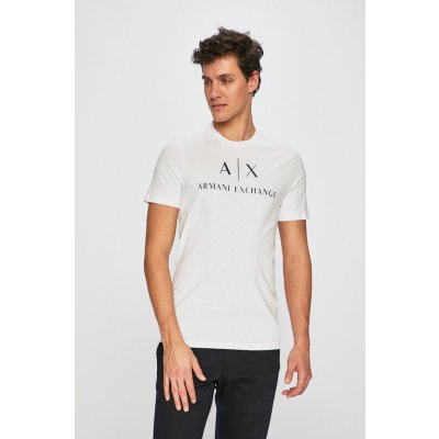 Armani Exchange pánske tričko biele