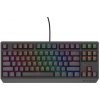 Genesis herná bezdrôtová klávesnica THOR 230 Lite/Drôtová USB/US layout/Čierna NKG-2076