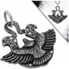 CITY STORM Pánska oceľová retiazka s príveskom Eagle + darčeková krabička zadarmo