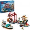 LEGO® City 60422 Prístav s nákladnou loďou