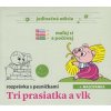 Tri prasiatka a vlk - maľuj si a počúvaj CD