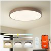 Brilagi-LED Stmievateľné svietidlo POOL SMART LED/100W/230V 80 cm Wi-Fi Tuya+DO hnedé BRI712 + záruka 3 roky zadarmo