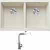 Blanco SUBLINE 350/350 U biela soft 527164 + Blanco MILA chróm 519414