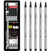 STABILO Creative Kreatívny set Tips 5 ks sada čierna