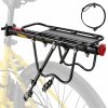 ZADNÝ HLINÍKOVÝ NOSIČ NA BICYKEL 50 KG UNIVERZÁLNY WEST BIKING
