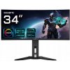 Monitor Gigabyte MO34WQC2 34'' UWQHD QD-OLED 240Hz 0,03 ms Zakrivený
