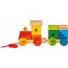 Eichhorn vláčik s kockami Train lokomotíva so zvukom 11 dielov