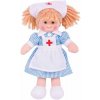 Bigjigs Toys Látková bábika Nancy 28cm
