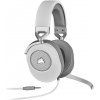 Herné slúchadlá Corsair HS65 Surround, biela