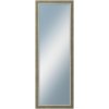 DANTIK - Zrkadlo v rámu, rozmer s rámom 50x140 cm z lišty AMALFI zelená (3115)