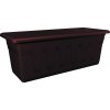 PLASTKON - Truhlík GARDEN 50 cm hnedý