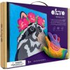 Wiky kreativita OKTO Mýval výtvarná sada malovania na plátno 29x29 cm WKW034363