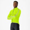 CASTELLI vodeodolná bunda - ULTRA RAIN CAPE - žltá 2XL