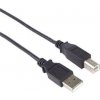 PremiumCord PremiumCord Kabel USB 2.0, A-B, 0.5m barva černá