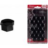 Sada krytiek pre skrutky kolies 17 mm - čierne