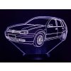 Beling 3D lampa, Volkswagen Golf 4, 7 farebná S513885BV