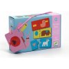 Djeco: Puzzle duo TVARY A ZVIERATÁ 8256
