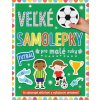 Veľké samolepky pre malé ruky Futbal