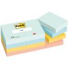 POST-IT Bločky Post-it BEACHSIDE, veľkosť 38x51 mm, 12 bločkov po 100 lístkov