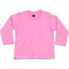 Babybugz Tričko BZ11, dlouhý rukáv, dětské COT710011t2493-bubble gum Růžová bubble gum 18-24