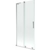 Mexen Velar L, 2-krídlová posuvná vaňová zástena 90 x 150 cm, 8mm číre sklo, chrómový profil, 896-090-003-01-01