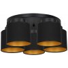 Luminex Prisadený luster FRODI 5xE27/60W/230V čierna LU3180 + záruka 3 roky zadarmo