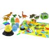 LEAN Toys 13448 Kreatívna sada na maľovanie dinosaurov – dinosaurové vajcia