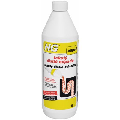HG tekutý čistič odpadov 1000 ml